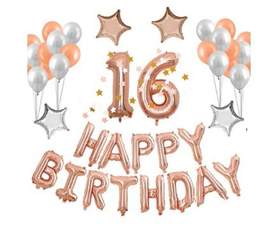 16th 18th 21th 30th лет фольга шарики в виде бутылок шампанского гелиевый воздух шар