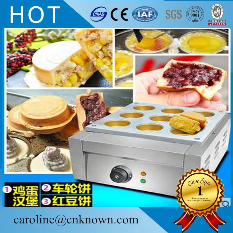 1 шт. машина для изготовления пирожных с 9 отверстиями|red bean cake machine|cake machinered |