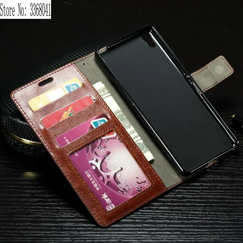 Чехол для Sony Xperia XA F3111, F3113, F3115 F3112 Dual 5," Ретро откидная подставка для телефона кожаный чехол XperiaXA F 3111 3112 3113 3115