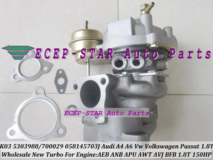 K03 25 53039880025 53039700025 058145703K турбо для Audi A4 A6 VOLKSWAGEN VW Passat 1 8 T AEB ANB APU AWT AVJ BFB 1.8L 150HP |