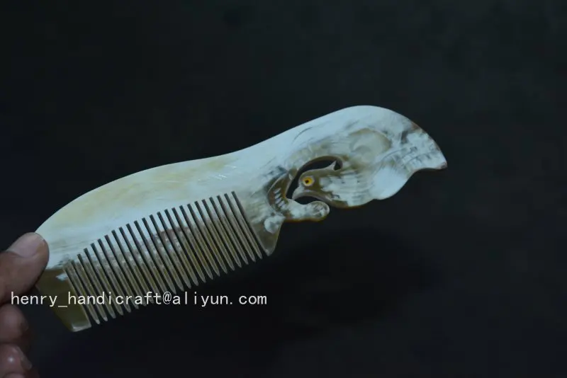

Rare Qing Dynasty bone Wooden comb,Free shipping
