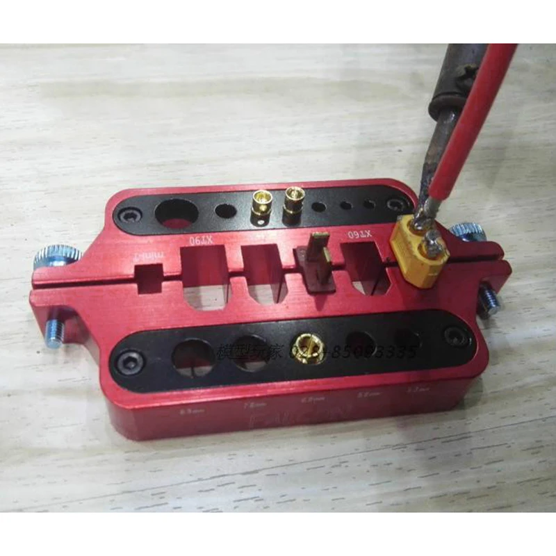 Головка пайки джиг красный соединитель аксессуары инструменты алюминиевый