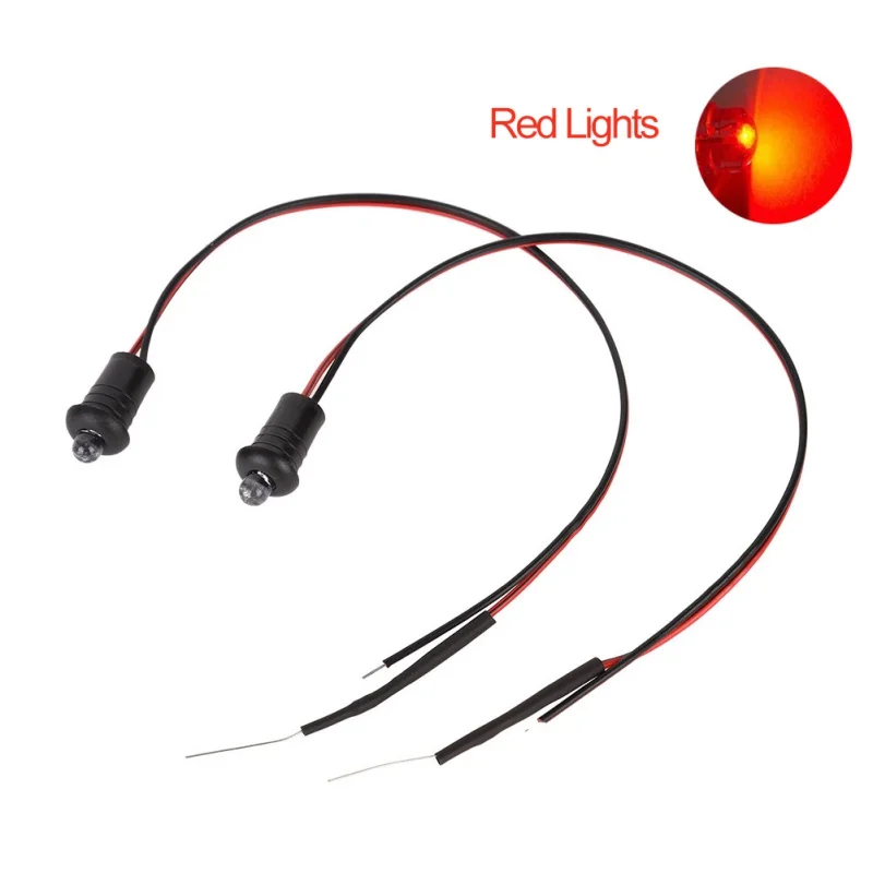 

1 Pair Portable Blue Flashing Car Alarm Dash Mount LED Light