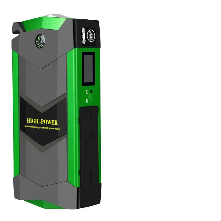 New 6L Petrol 4L Diesel Car Jump Starter 1000A Peak 80000mah Battery Power Bank 12V Auto Portable 4USB LCD Sreen | Электроника