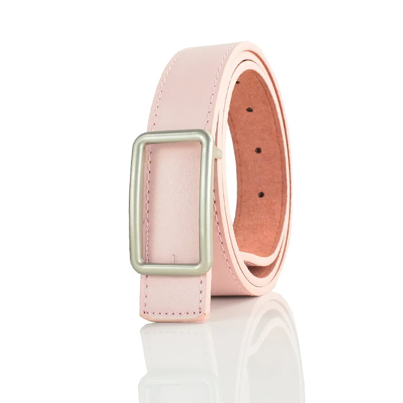 2018 Новое поступление роскошный модный кожаный ремень для женщин простой