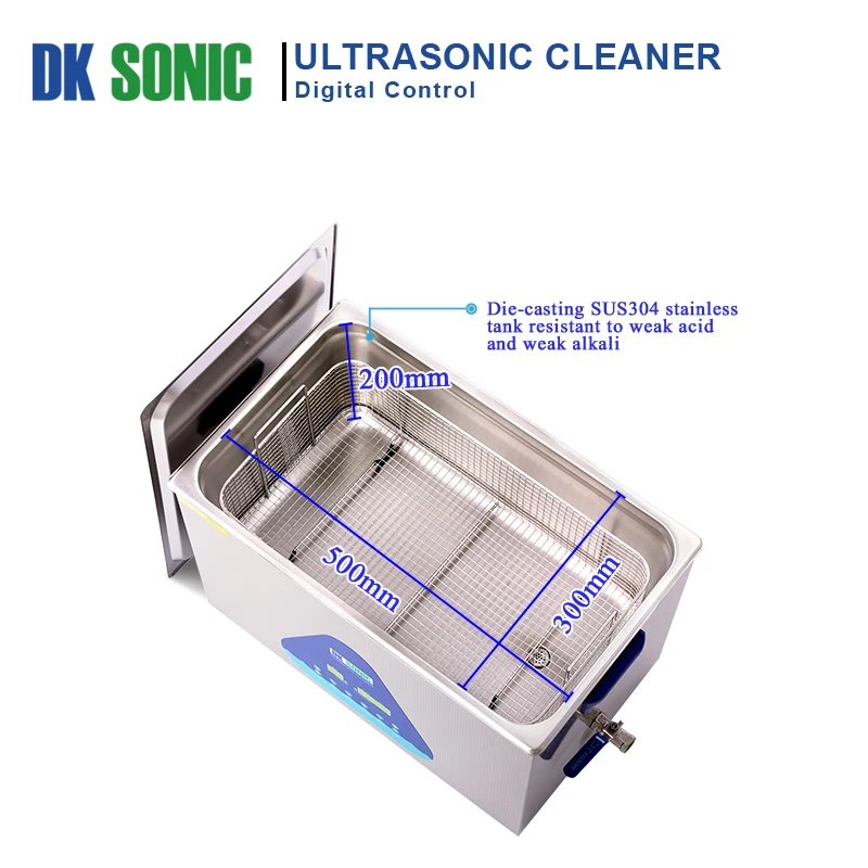 DK SONIC большой ультразвуковой карбюратор очиститель 30L600W лабораторная