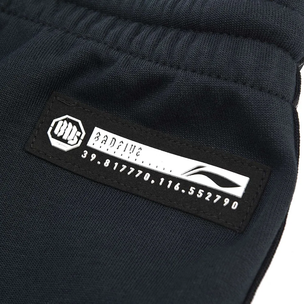 Li-Ning Для женщин плохой пять Баскетбол серии тренировочные штаны Regular Fit 82% хлопок 18% полиэстер подкладка Спортивные штаны AKLN692 WKY205