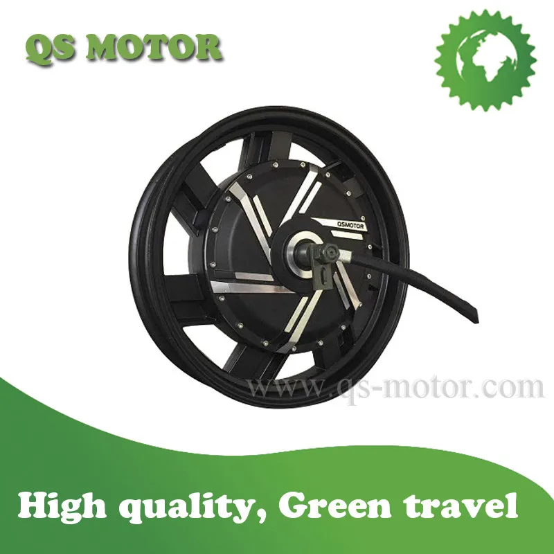 QSMOTOR 17 дюймов 3000 Вт Электрический Мотор Ступицы Колеса Мотоцикла(40 H) V2 Тип