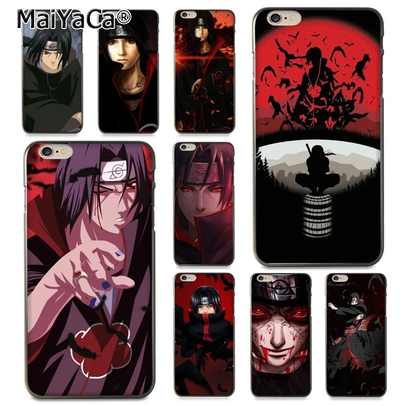 Чехол MaiYaCa для iphone 7 6 X Naruto Shippuden Uchiha Itachi чехол Apple iPhone 8 6S Plus 5 5S SE 5C|Чехлы-накладки| |