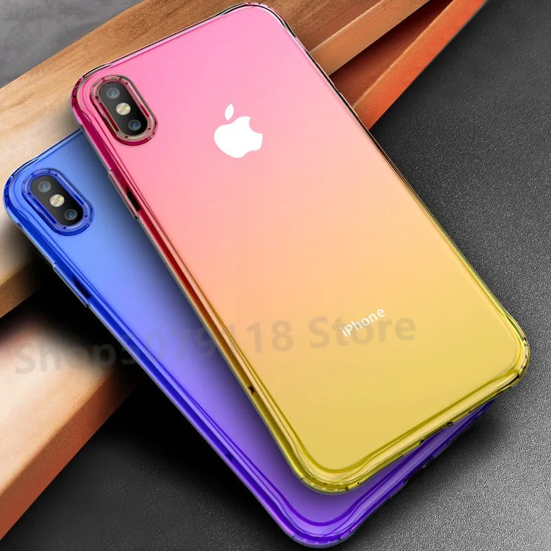 2019 Роскошные Цвет чехол для iPhone 6 6s плюс XS Max X 8 7 ультратонкий облегающий тонкий