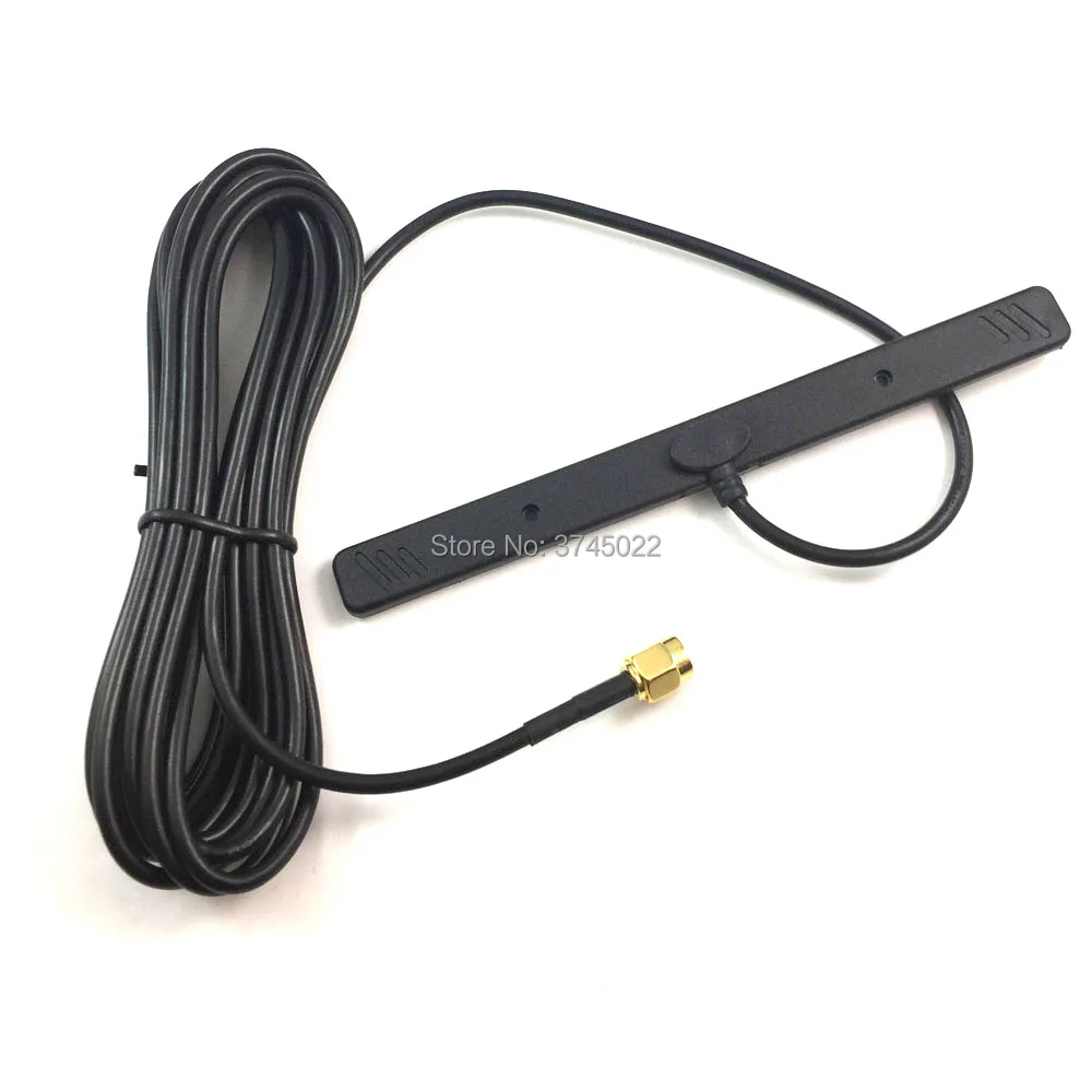 

5 шт. 3G антенна Gsm Gprs патч антенны 8DBI с Sma коннектором 3 м RG174 кабель "T" форма