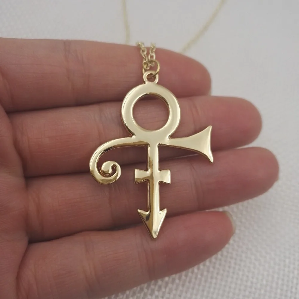 Женское Ожерелье с логотипом Love Prince Memorial минимализм певица ожерелье 45 + 5 см