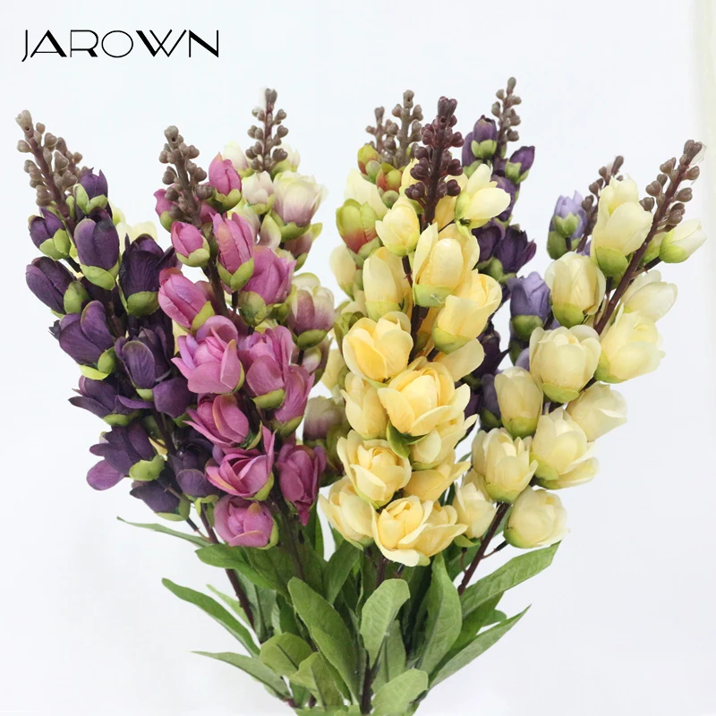 JAROWN Artificial Silk Fake Flower Simulation Lily Of The Valley Wedding Party Feast Decor Flowers Home Living Room Office Decor
