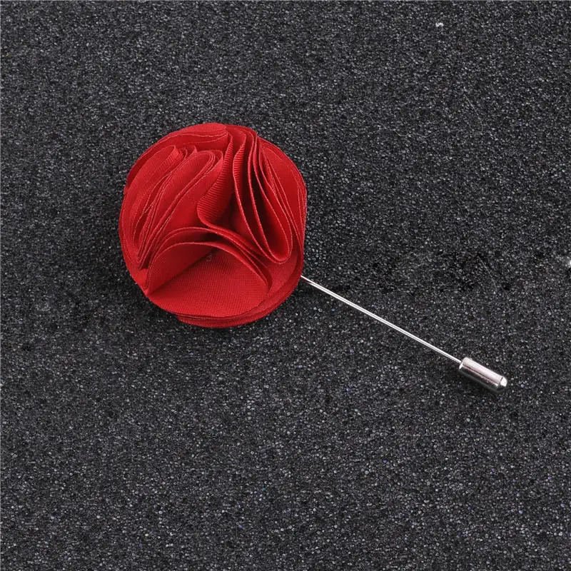 Женская Ювелирная брошь в виде цветка 5 шт./лот тканевые Броши ручной работы