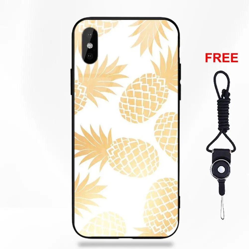 Мягкие TPU оправа закаленное стекло Капа чехол для apple IPhone X XS Max XR 5 5C 5S SE 6 S 7 8 большие