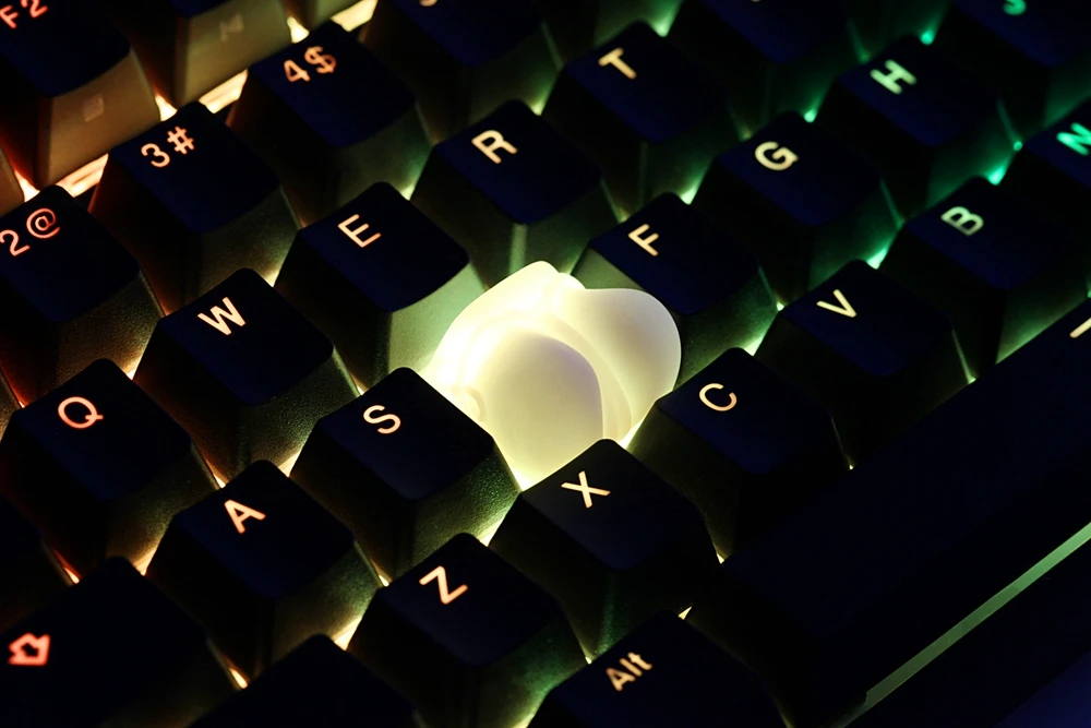 Новинка блестящие колпачки для ключей с 3d печатным принтом pla сексуальная попка