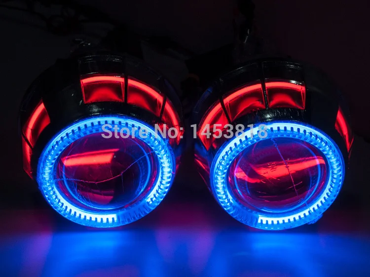2 шт. 8 &quotдюймов HID Bi Double фара Объектив Проектора Комплект lenses12v 24 В для H1 H3 H7 H11 9005 9006