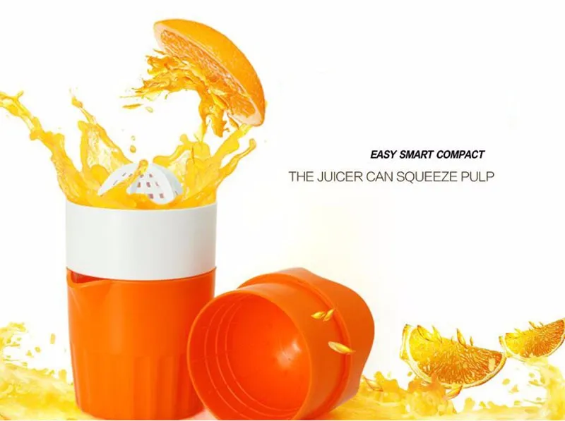 Новинка 2017 мини ручная соковыжималка для апельсинового сока бутылка лимонного