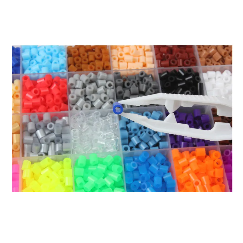 48 Цвета Perler бисер 5 мм Хама бусины головоломка развивающая игрушка пазл предохранитель бисера 3D головоломки для детей 1000 шт./пакет в форме сердца со словом