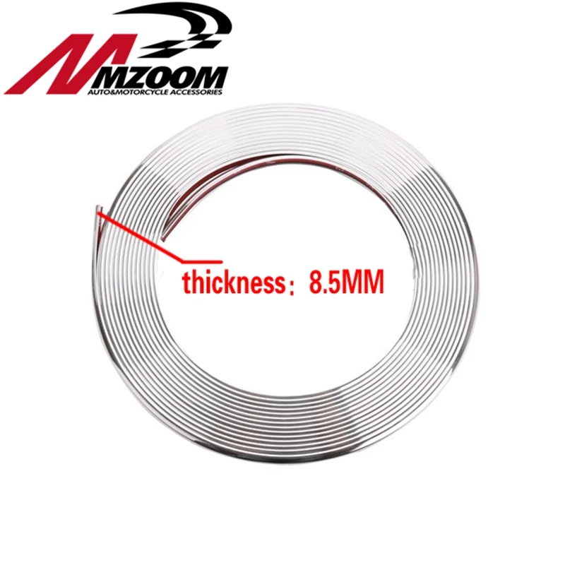 8m car styling Tire Tyre Rim care protect Hub Wheel Sticker strip for BMW Opel astra Honda Civic Mazda 3 accessories | Автомобили и