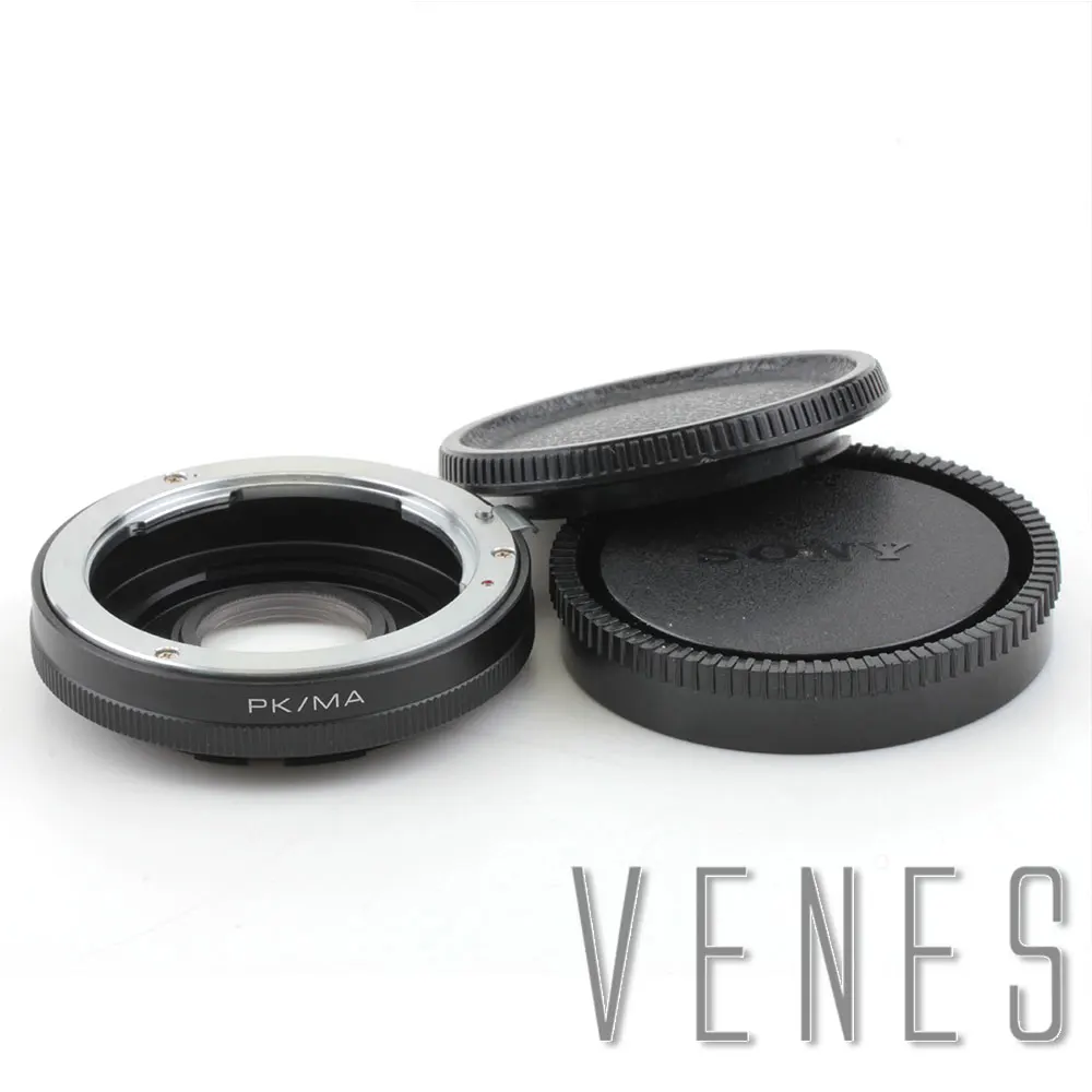 Venes для P/K-MA с оптическим стеклом AF подтвердить Pentax K PK Объектив sony Alpha Minolta адаптер mA A500 A450 A55