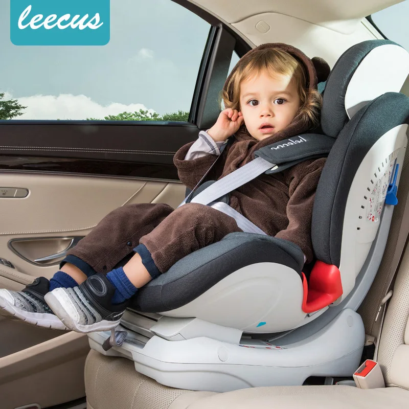 Детское безопасное сиденье автомобильное для детей 0 4 12 лет детское Isofix