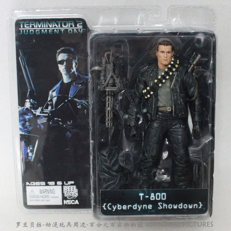 Cyberdyne Showdown NECA Терминатор 2 фигурка T-800 эндоскелет Классическая фигурка игрушка " 18 см 7 стилей - Цвет: Cyberdyne Showdown