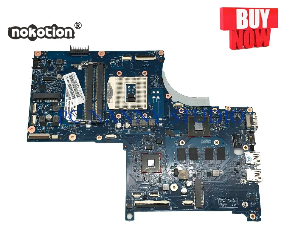 

Материнская плата PCNANNY 773370-601 773370-001 для ноутбука HP Envy 17-J 17T M7-J HM87 DDR3L GT840M 2 Гб