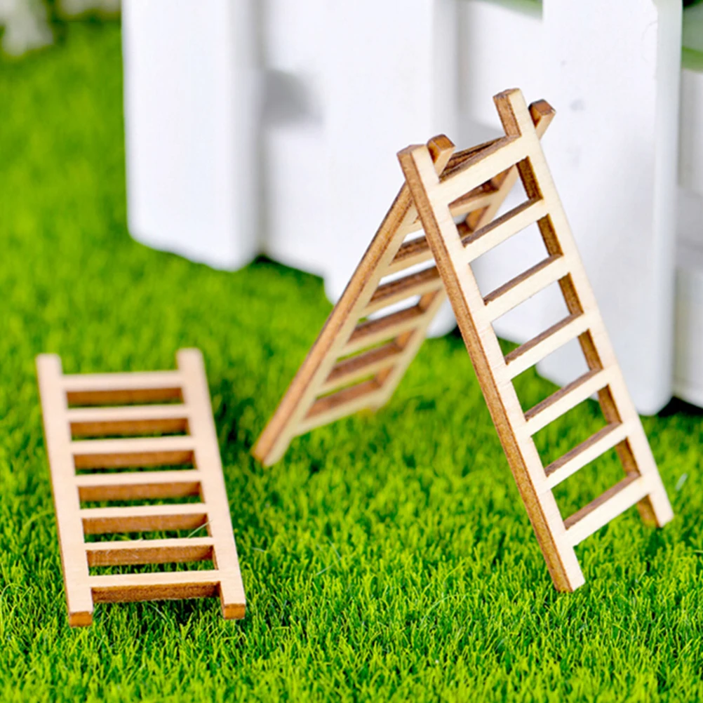 

6 Stairs Garden Figurine Crafts Micro Landscape DIY Potted decoration