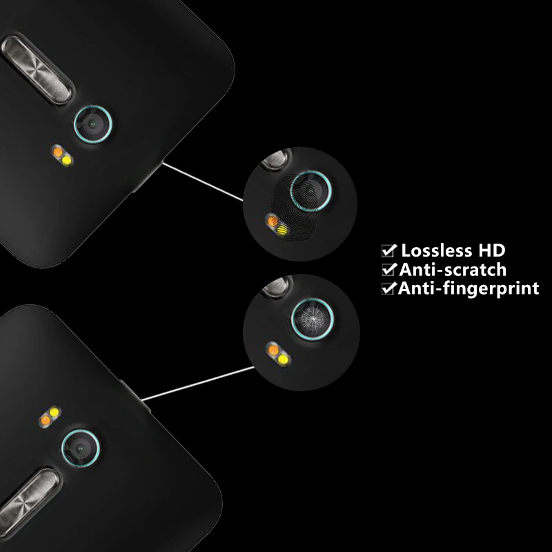 Задняя камера Объектив Закаленное стекло пленка для Asus Zenfone Go ZB452KG стеклянная ZB551KL