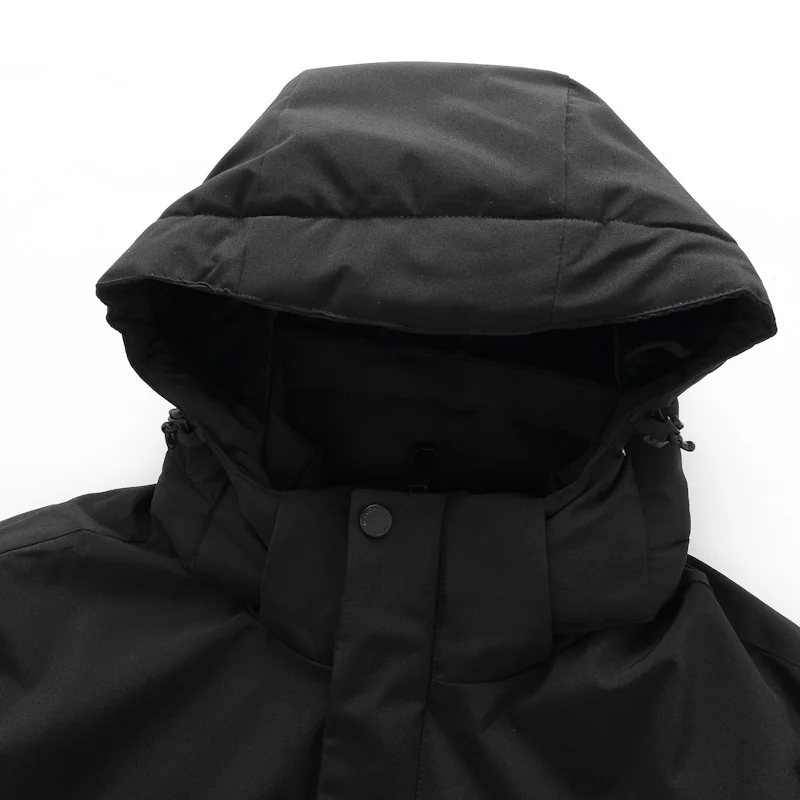Новая модель плюс размер 8XL 7XL 6XL 5XL зимняя куртка мужская хлопковая одежда на