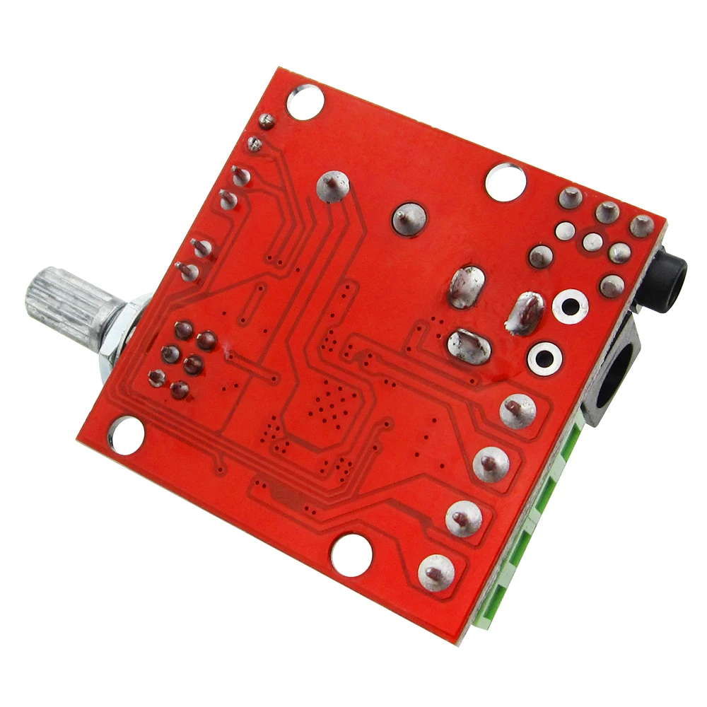 HAILANGNIAO 12 В Mini Hi Fi PAM8610 плата аудио стереоусилителя 2X10W двухканальный D класс|Детали
