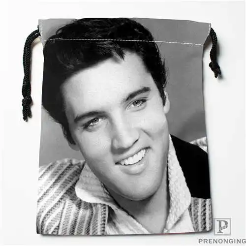 Печать на заказ elvis_presley (1) сумки для шоппинга шнурке дорожный мешок хранения