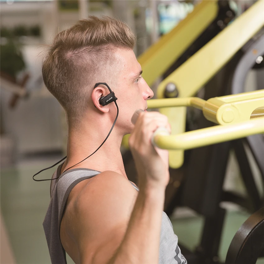 IPUDIS IP67 водонепроницаемые Bluetooth наушники с шумоподавлением Спортивные