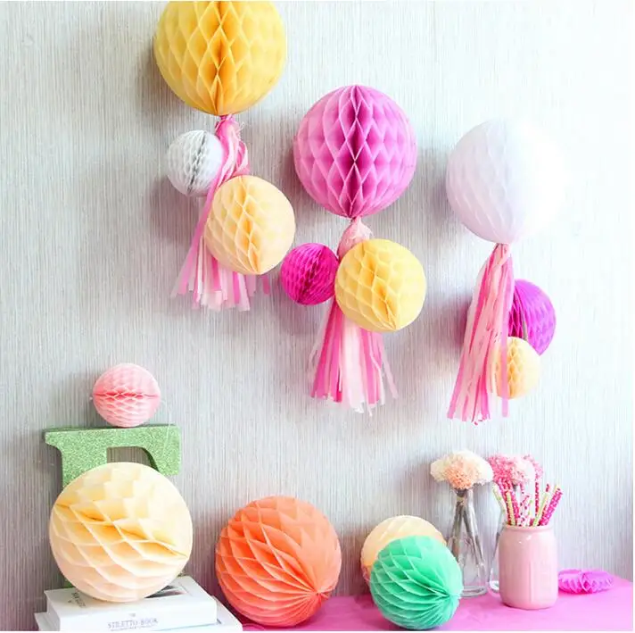 " 15 см babyshower День рождения украшения Дети соты шары Китайский бумажный фонарь lampion украшения дома аксессуары