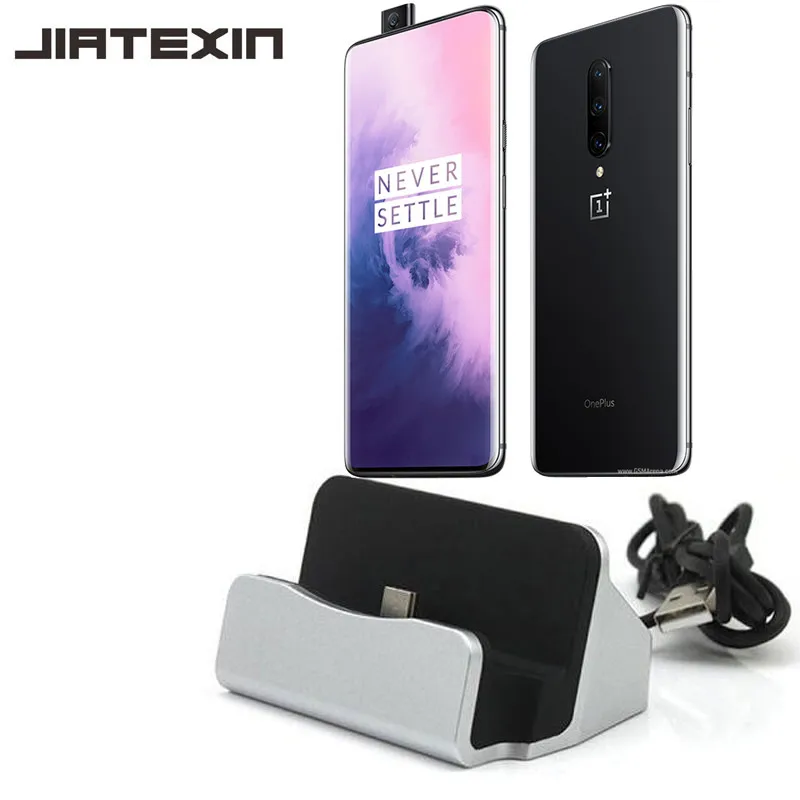 Зарядное устройство JIATEXIN для OnePlus 7 Pro USB кабель Type C синхронизации данных док