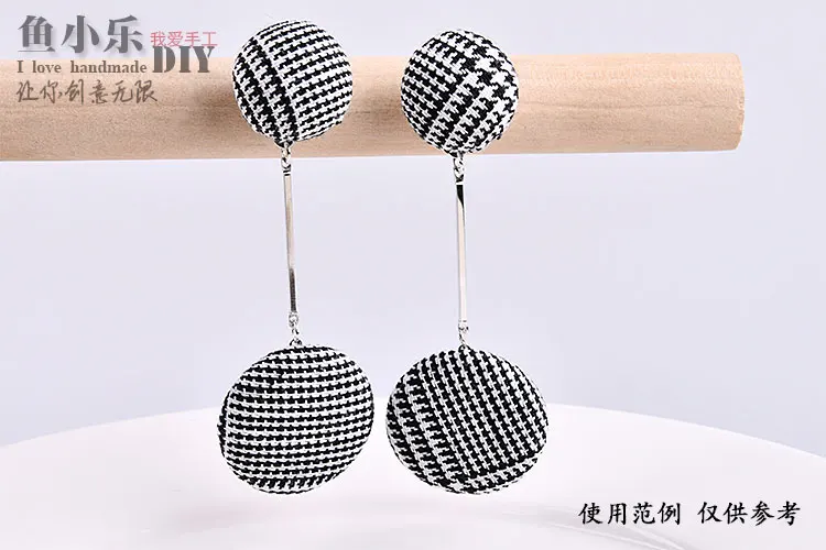 Осень зима новые аксессуары плед тысячи птиц застежка DIY уха гвоздь брошь с
