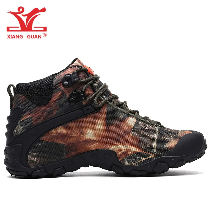 Мужские треккинговые ботинки женские водонепроницаемые треккинговые ботинки камуфляжные спортивные горные альпинистские уличные рыболовные прогулочные охотничьи кроссовки 8