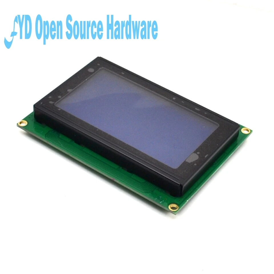 

1pcs 128*64 DOTS LCD module 5V blue screen 12864 LCD with backlight ST7920 Parallel port LCD12864