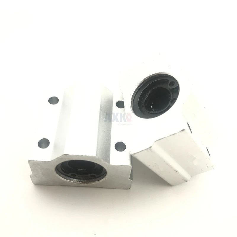 AXK 4 шт. Sc6uu Scs6uu Sc8uu Scs8uu линейные шарикоподшипники для Xyz рельсового вала 3d принтера