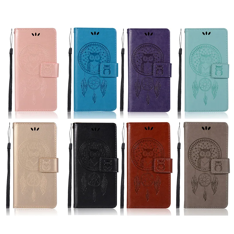 SEASHORE Luxury Case For Huawei Y5 2017 Retro Coque Flip Leather Wallet Phone Cover sFor Y6 / Cases | Мобильные телефоны и