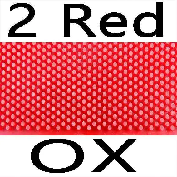 2x Globe 979 Chop+ Attack Long Pips-Out Настольный теннис PingPong Резина без губки Topsheet OX - Цвет: 2 RED