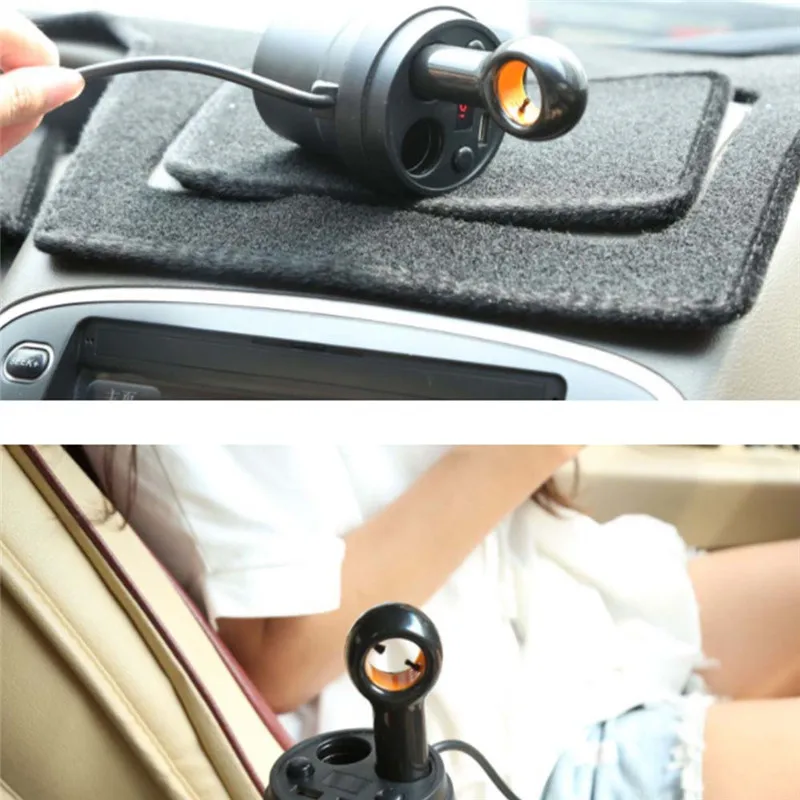 Новейший автомобильный очиститель воздуха 12 В генератор отрицательных ионов