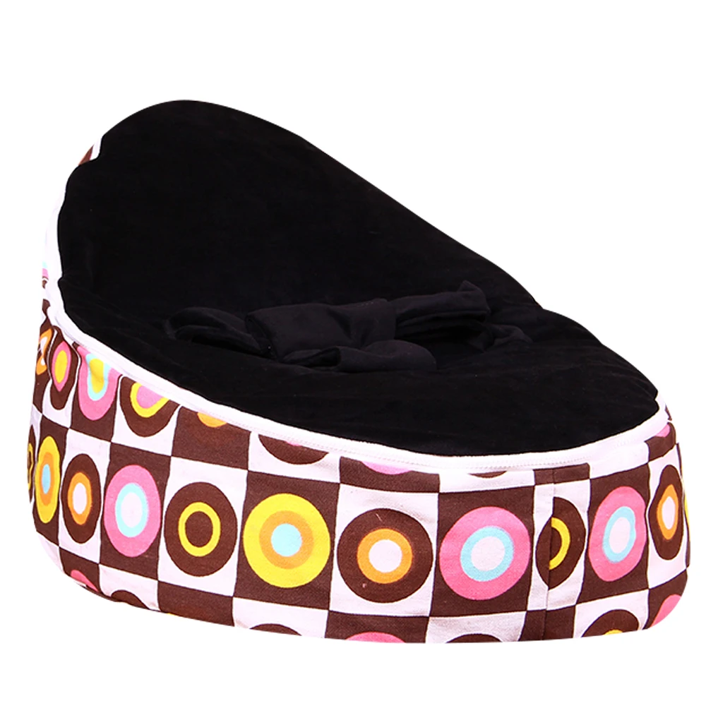 Кресло мешок с принтом Levmoon детская кровать для сна портативное складное детское