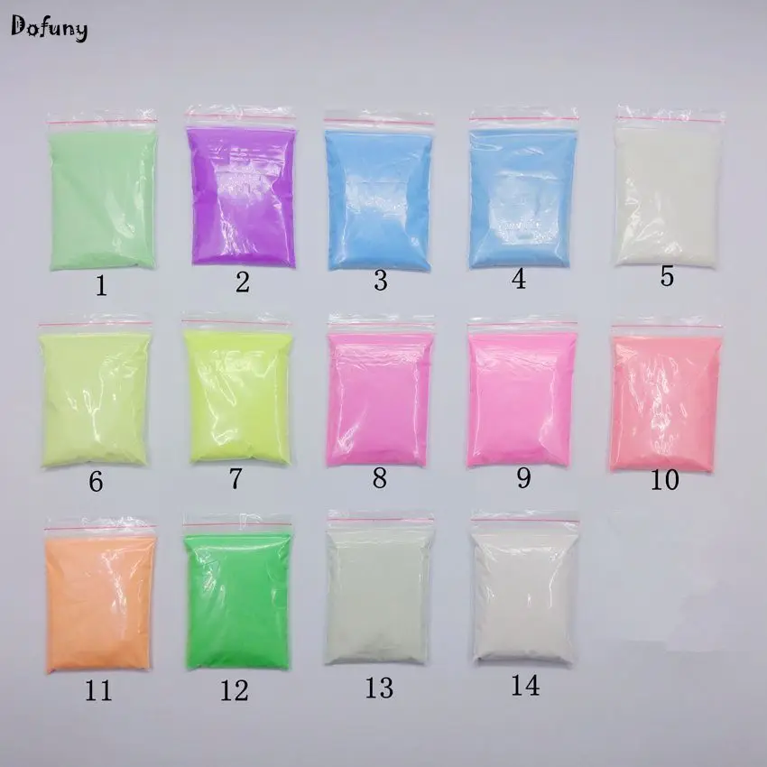 Светящийся Блестящий Порошок для ногтей светящийся в темноте порошок пигмент