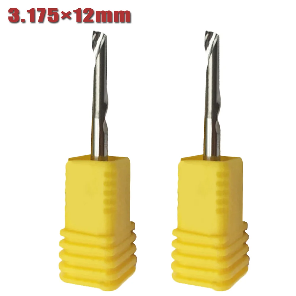 Новый 5 шт. алюминиевая резка одна зубая с ЧПУ маршрутизатор резцы для фрезы