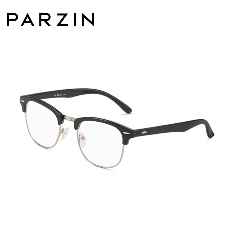 

PARZIN винтажные оптические очки оправа для женщин и мужчин ультралегкий TR 90 от близорукости по рецепту очки мужские полные очки 5031