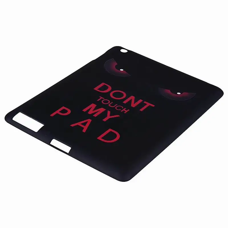 Новинка чехол накладка с милыми животными для ipad 2 3 4 черный тонкий защитный из