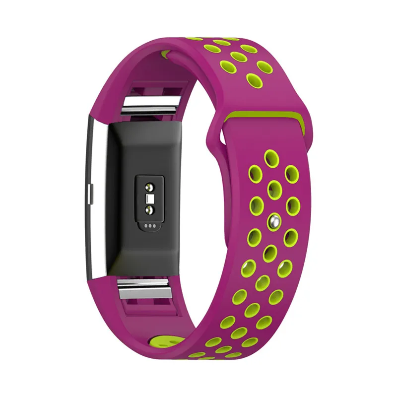 Спортивные часы ремешок для FitBit Charge 2 Силиконовый Браслет ремешок для Charge 2 браслет умные Браслеты Аксессуары