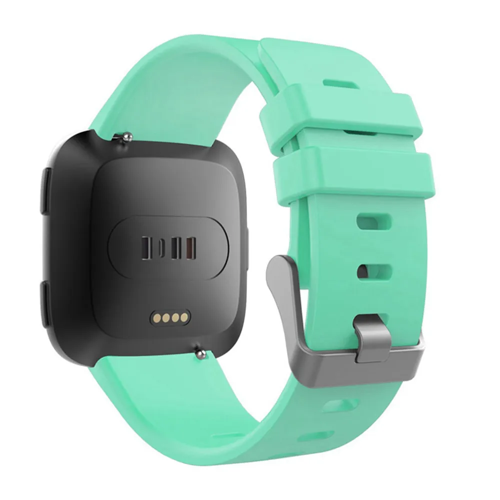 TORQUILA Премиум мягкий силиконовый ремешок для Fitbit Versa фитнес-браслет Сменные часы спортивный светильник